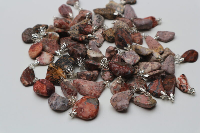 leopard skin jaspis hanger