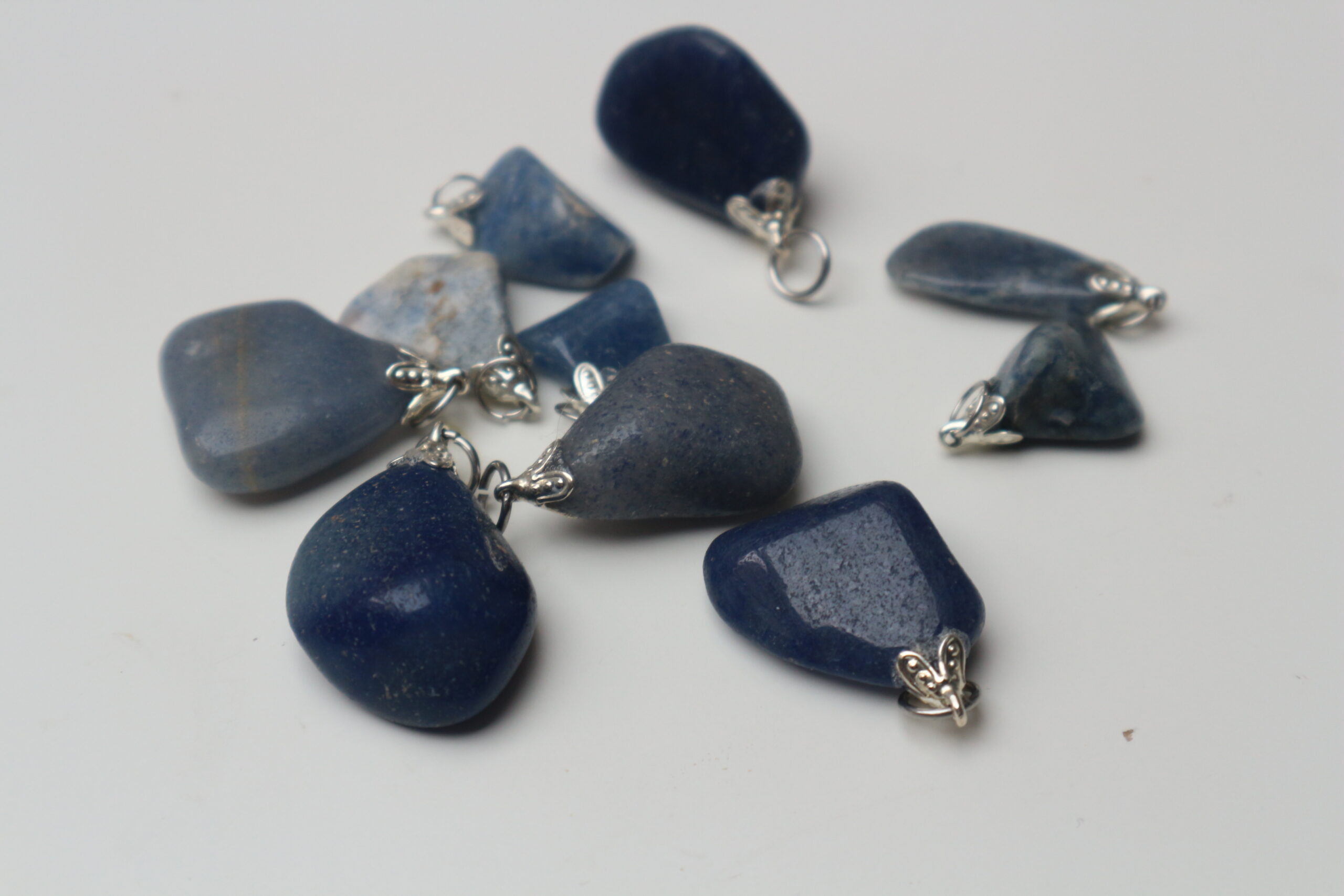 Blauwe kwarts hanger - Afbeelding 1